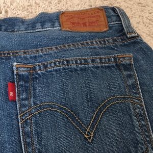 Levi denim shorts